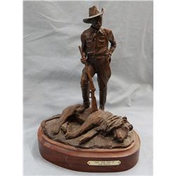 Cody Houston bronze, The 405 Did It, 3/40, 1988, 9  h x 7  w