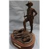 Image 3 : Cody Houston bronze, The 405 Did It, 3/40, 1988, 9" h x 7" w