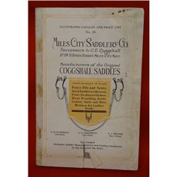 1916 Miles City Saddlery Co. Catalog #16, missing cover