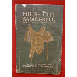 1921 Miles City Saddlery Co. Catalog #21, some chips on cover, slight moisture damage to first 3 pag
