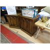 Image 2 : BED ROOM SUITE - KING HEAD BOARD, NITE STANDS (2), DRESSER WITH MIRROR, AND HIGH BOY DRESSER - ALL O