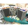 Image 1 : RETRO REEL TO REEL TAPE RECORDER / PLAYER - INCLUDES TUBES, AND TAPES - FOLDS INTO 2 BOXES FOR TRANS