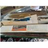 Image 1 : VINTAGE STENCIL SET IN METAL CASE "UNO"