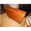 Image 1 : DOUBLE SIDED DROP LEAF TABLE - GATE LEG