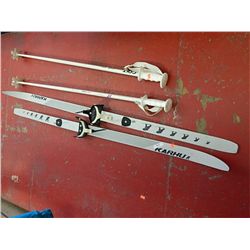 SKIES - CROSS COUNTRY - KARHA 140 WITH POLES