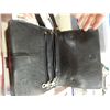 Image 2 : VINTAGE REAL LEATHER PURSE / WALLET - MADE IN ITALY - LONG STRAP