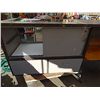 Image 5 : COMMERCIAL FRONT COUNTER - WITH SHOWCASE GLASS AREA - DRAWERS IN BACK - 8' X 251/4" X 39 3/4" H