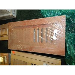 WOOD TRANSITION FLOOR VENT - 4 TOTAL