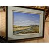 Image 1 : FRAMED OIL PICTURE - RIVER - L BATTERS