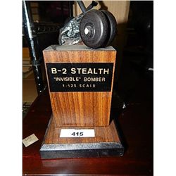 STEATH POWER BOMBER MODEL - INTRIQUITLEY DESIGNED REPLICA TO SCALE  - 4 PER LOT - NEW IN BOX