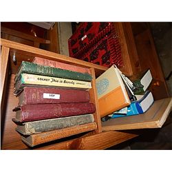 LOT OF VINTAGE BOOKS