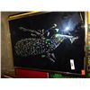Image 1 : FRAMED PICTURE - PEACOCKS