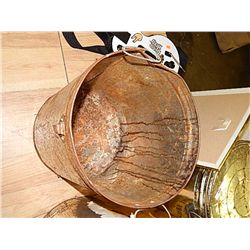 VINTAGE LARD TIN WITH LID