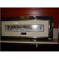 FRAMED PRINT "THE INDIAN HORSES - BEV DOOLITTLE - RETAIL APPROX. $450