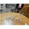Image 1 : TALL BEER GLASSES - 4 TOTAL