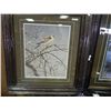 Image 1 : FRAMED LIMITED EDITON PRINT "PYGMY FALCON - ROBERT BATEMAN - GALLERY - $750