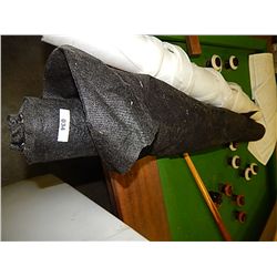 ROLL OF FELT - BLACK