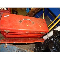 RED TOOL BOX - 3 DRAWERS