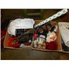Image 1 : BOX OF CHRISTMAS ITEMS - 2 TOTAL