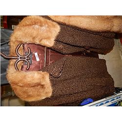 LADIES VINTAGE FUR JACKET