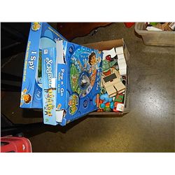 BOX OF ASSORTED TOYS AND GAMES