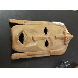 CARVED MASK - been repaired