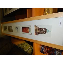 LONG 5 PCITURE FRAME - WOOD
