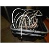 Image 1 : 2 SHOPPING TOTES AND ASSORTED CABLES