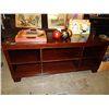 Image 1 : T.V. STAND WITH CUBBY STORAGE