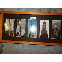 FRAME PICTURE - AROUND THE WORLD - 5 PICTURES TOTAL