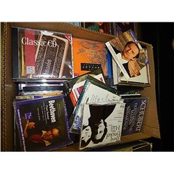 BOX OF CD'S