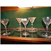 Image 1 : CRYSTAL GLASSES - 5 - GLASS PLATES - 4