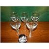 Image 1 : IRISH COFFEE WINE GLASSES - 5 - POPE PAPER WEIGHT