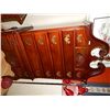Image 1 : MAHOGANY HIGH BOY DRESSER - 11 DRAWER