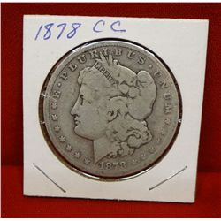 1878 CC Morgan Dollar
