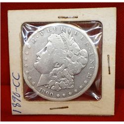 1890 CC Morgan Dollar