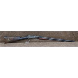 Win. 1890, .22 WRF, sn 530411, stock has brass ornament