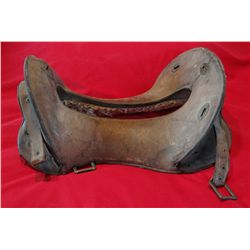 McClellan saddle (no stirrups) and US Cavalry headstall w/US #2 bit