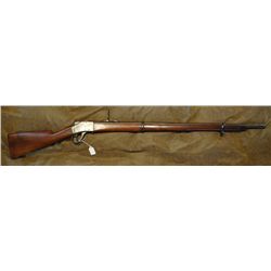 Sharps Boarchart, .45/70 musket, complete, Old Reliable on barrel, fair cond., carved initials in st