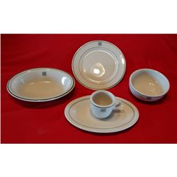 US Forest Service dinnerware accessory pieces, 8 assorted pcs