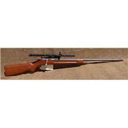 Wards Western Field Mdl 35X, .22 S, L, LR single shot, scope