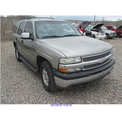 2002 - CHEVROLET TAHOE