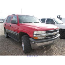 2000 - CHEVROLET TAHOE