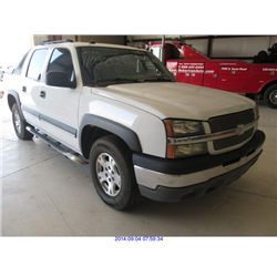 2004 - CHEVROLET AVALANCHE