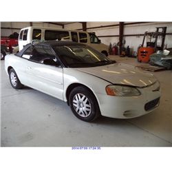 2003 - CHRYSLER SEBRING