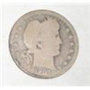 Image 1 : 1907 SILVER LIBERTY HEAD QUARTER *NICE EARLY COIN*!! COIN CAME OUT OF SAFE!!