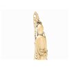 Image 8 : Ivory Figure of Shoulao with Peach and Stick, China, Qing