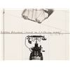 Image 3 : Christo (b. 1935), Color Lithograph, ‘Wrapped Telephone’, 1985