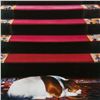 Image 9 : Karin Kneffel, Offset Lithograph, Dozy Dog at the Stairs, 2003