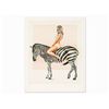 Image 1 : Mel Ramos (b. 1935), Lithograph in Colors, ’Zebra’, 1981